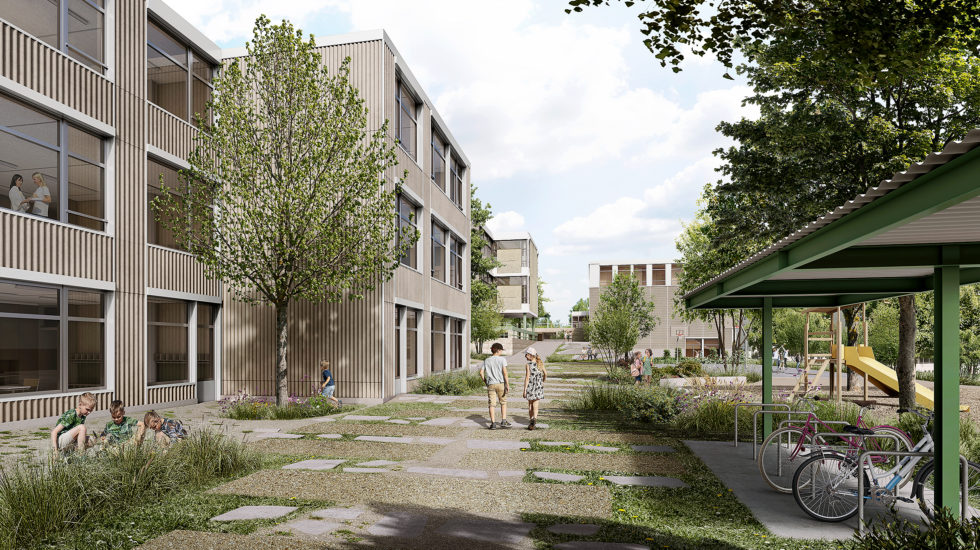 Nouveau collège en vue à la Gracieuse
