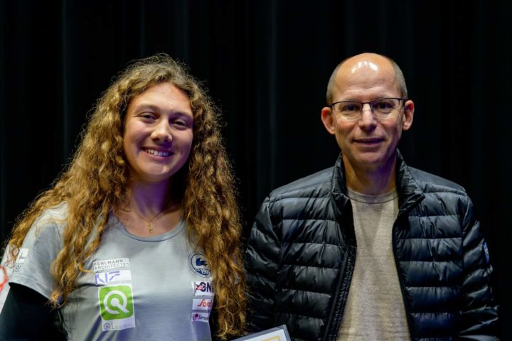 Noémie Fehlmann (voile) a été désignée l'an dernier.