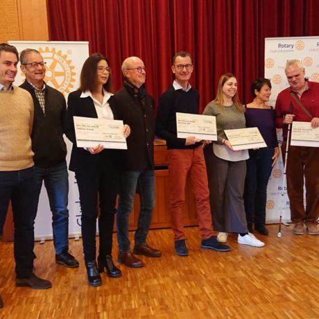 Les précieuses étrennes du Rotary aubonnois