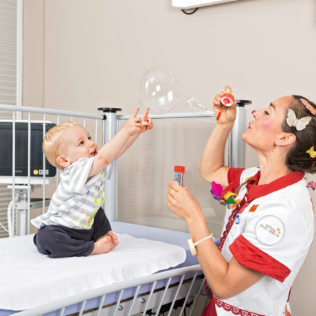 Partager son plus beau sourire pour les enfants hospitalisés