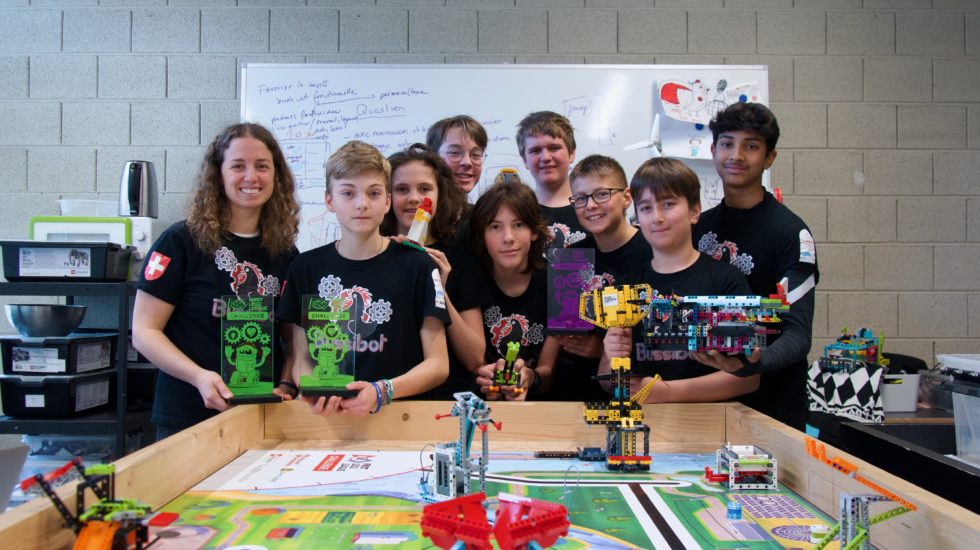 Jeunes bussignolais champions de robotique