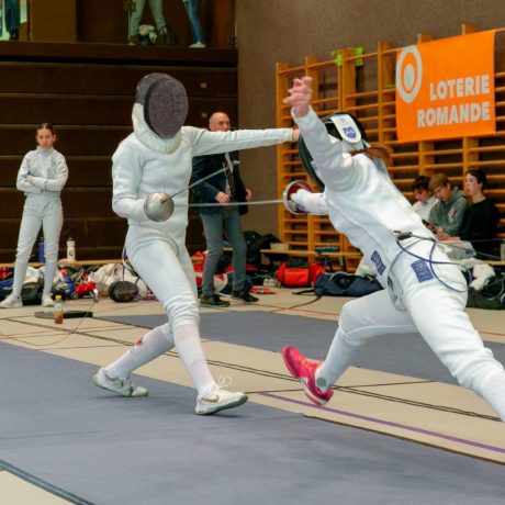 Championnat suisse d’escrime U17 et U20