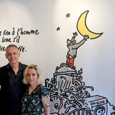 Dans l’intimité d’un dessinateur affectueux