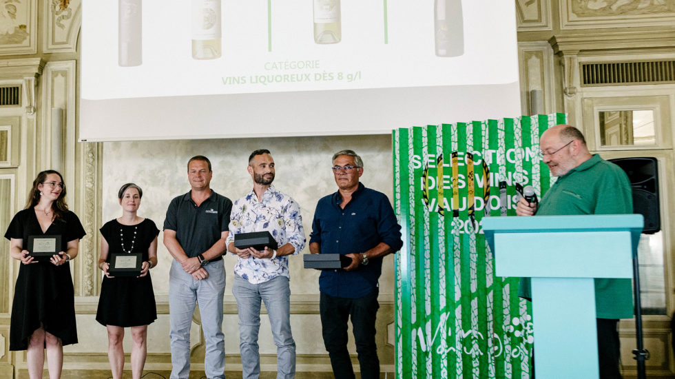 Les vins de la région distingués