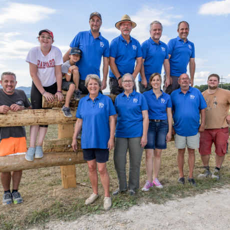 Fête villageoise équestre et solidaire à Vaux