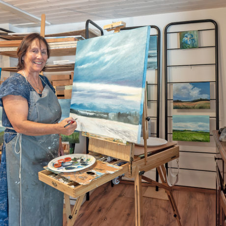 Une artiste fière de sa ruralité