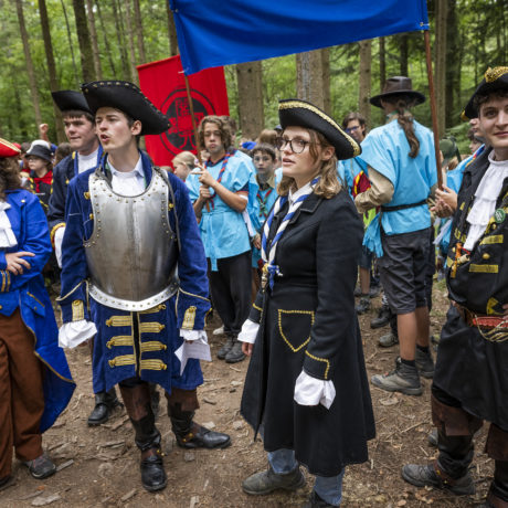 Les bois de Grancy, terrain de jeu géant pour 550 scouts