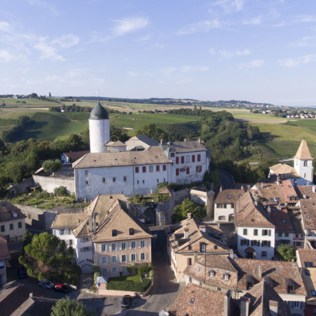 Vieux bourg en zone réservée