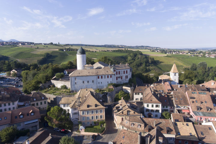 Vieux bourg en zone réservée