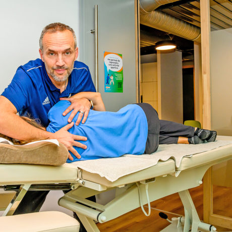Les physios montrent les muscles