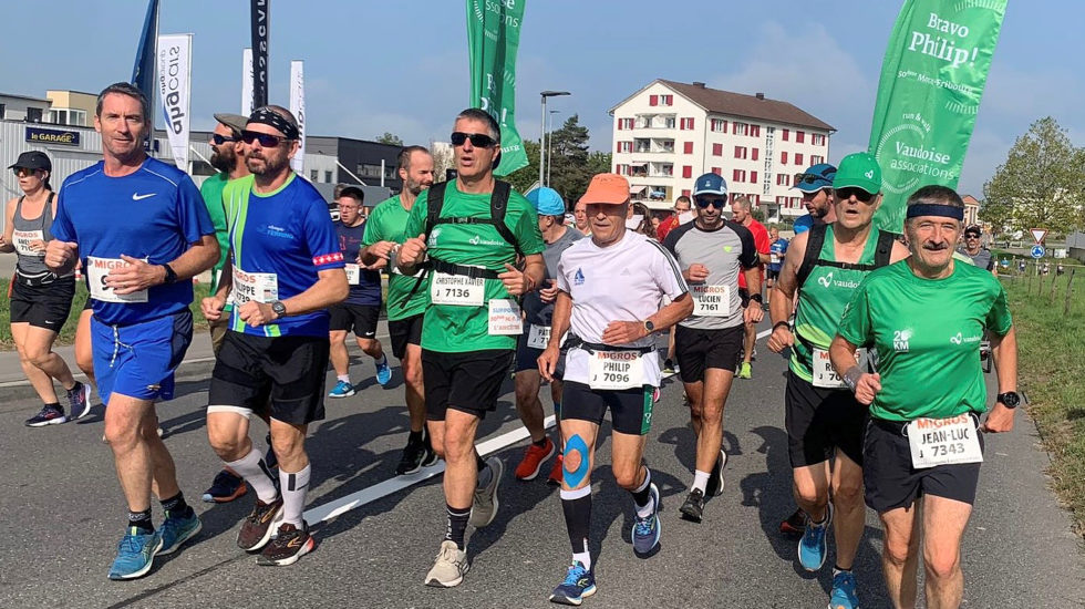 Une escorte de gala pour son cinquantième Morat-Fribourg