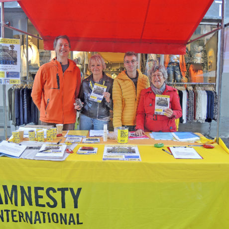 Amnesty en action ici aussi