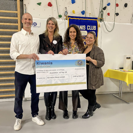 Les prématurés soutenus par le Kiwanis