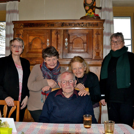 Un centenaire blagueur et jovial