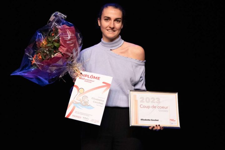 Elisabetta Cecchet a remporté le prix coup de coeur des lecteurs du Journal de Morges. Photo: Laurent