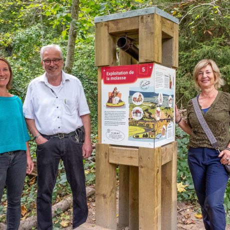 Le Sentier de la Morges a été allongé et rénové