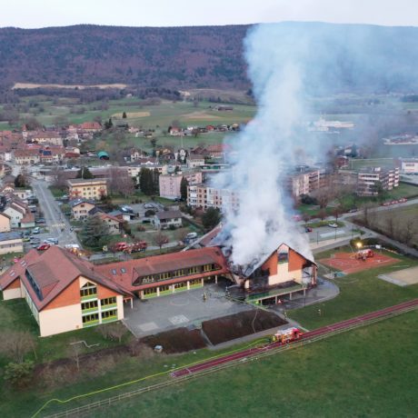 Incendie de Bière: la piste criminelle privilégiée