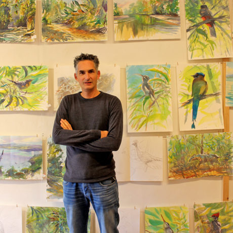 À Montricher, des aquarelles et un menu alléchant