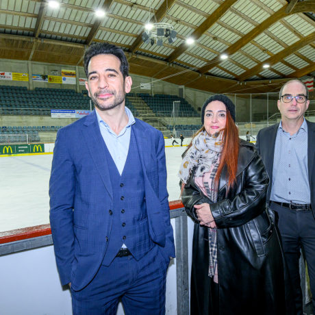 Le futur visage de la patinoire se dessine