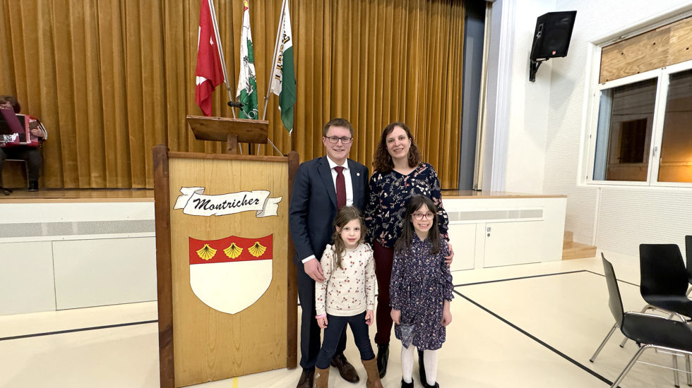 Sylvain Freymond célébré sur ses terres à Montricher