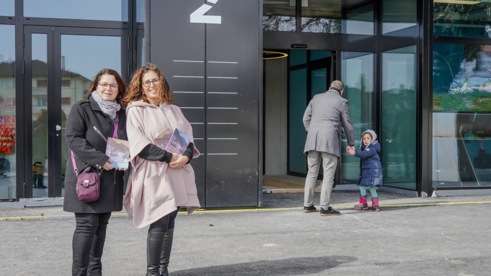 Un quartier qui prend vie à la Mochettaz