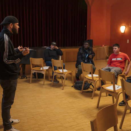 À la Fondation Perceval, un atelier de rap encourage l’expression