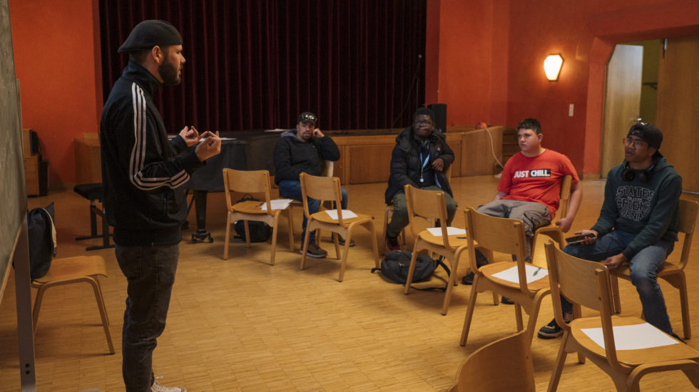À la Fondation Perceval, un atelier de rap encourage l’expression
