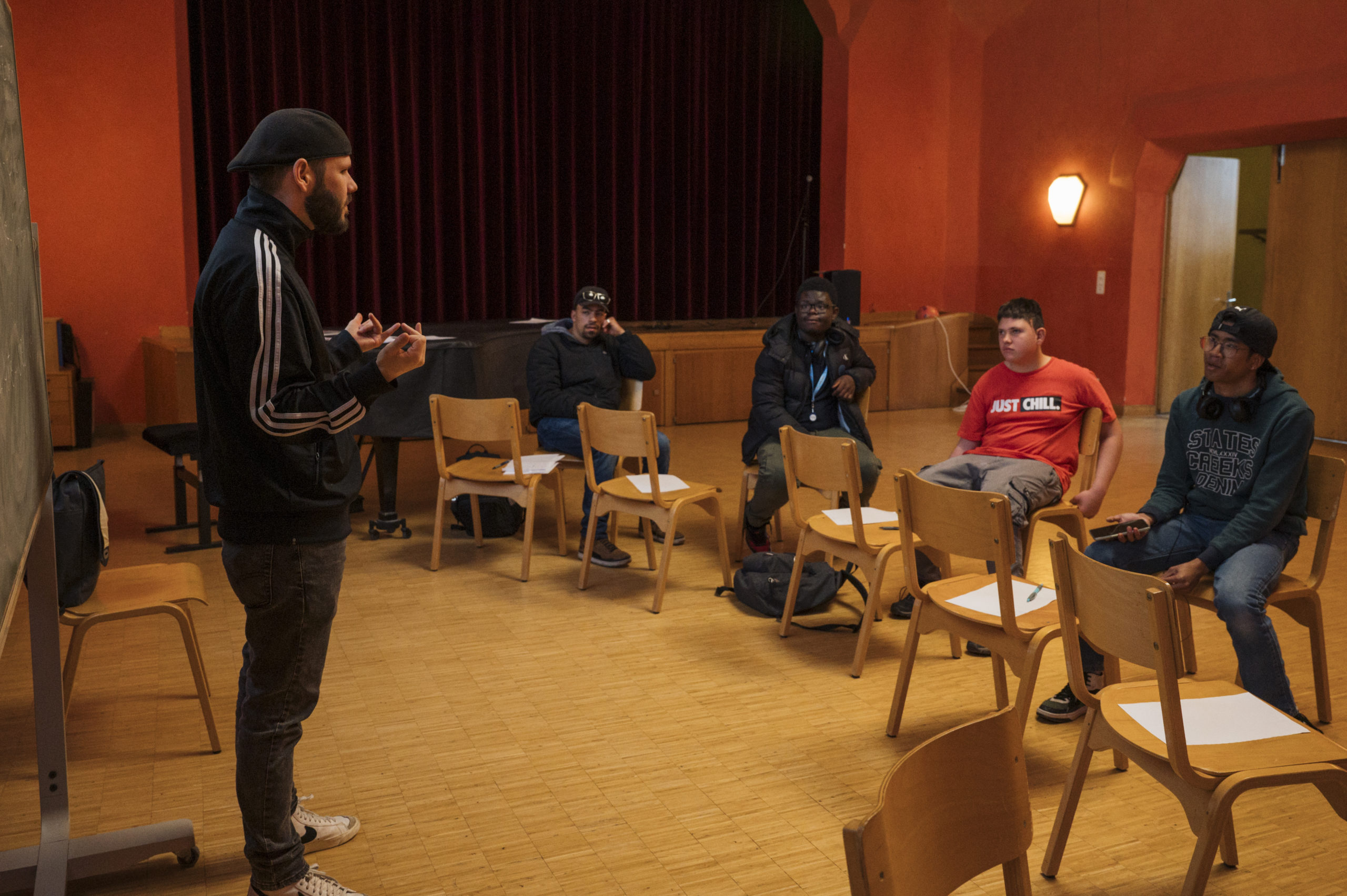 À la Fondation Perceval, un atelier de rap encourage l’expression