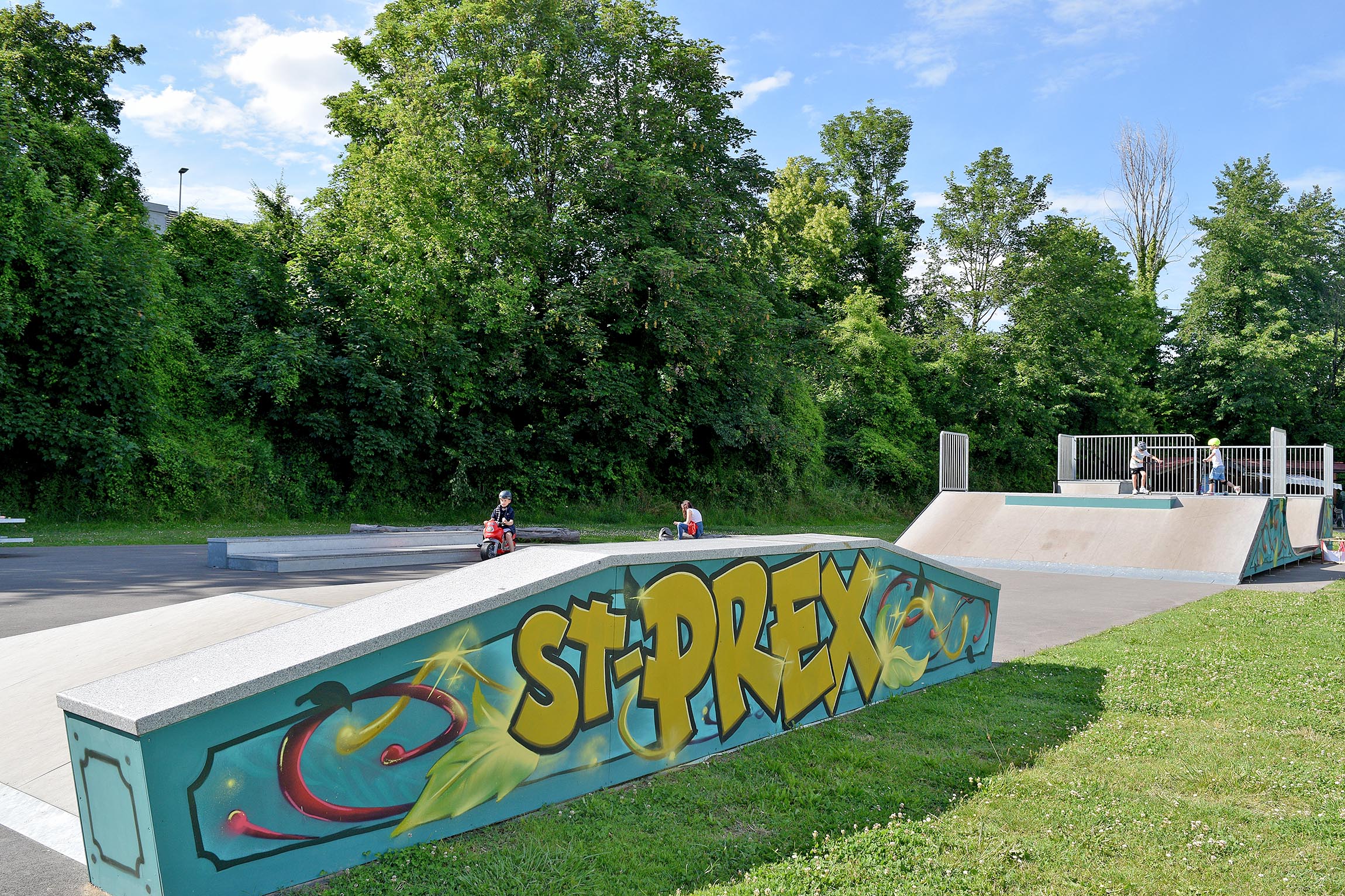 Un skatepark qui «roule» grâce aux jeunes
