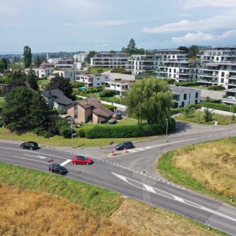Echichens: le carrefour au sud de la commune enfin réaménagé