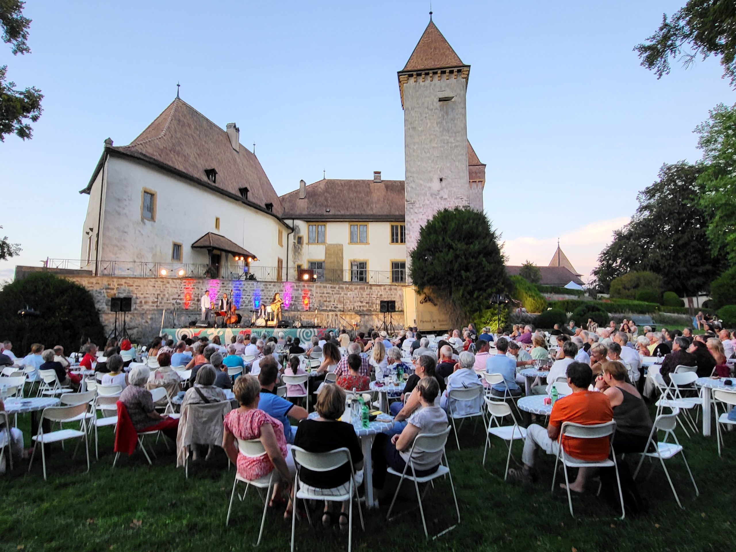 Six concerts du jeudi dans les jardins du Château