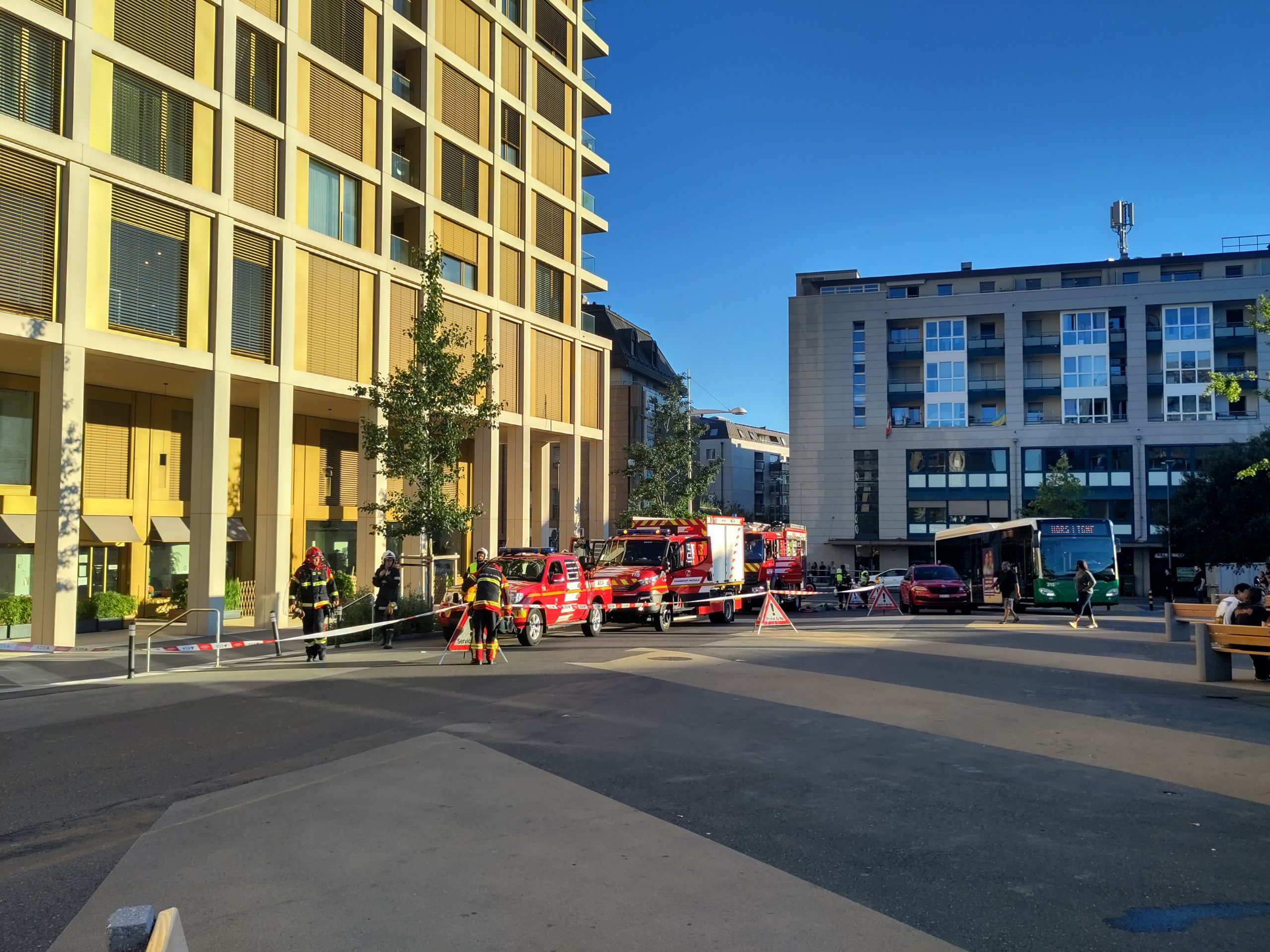 Gros déploiement mais fausse alerte à la gare