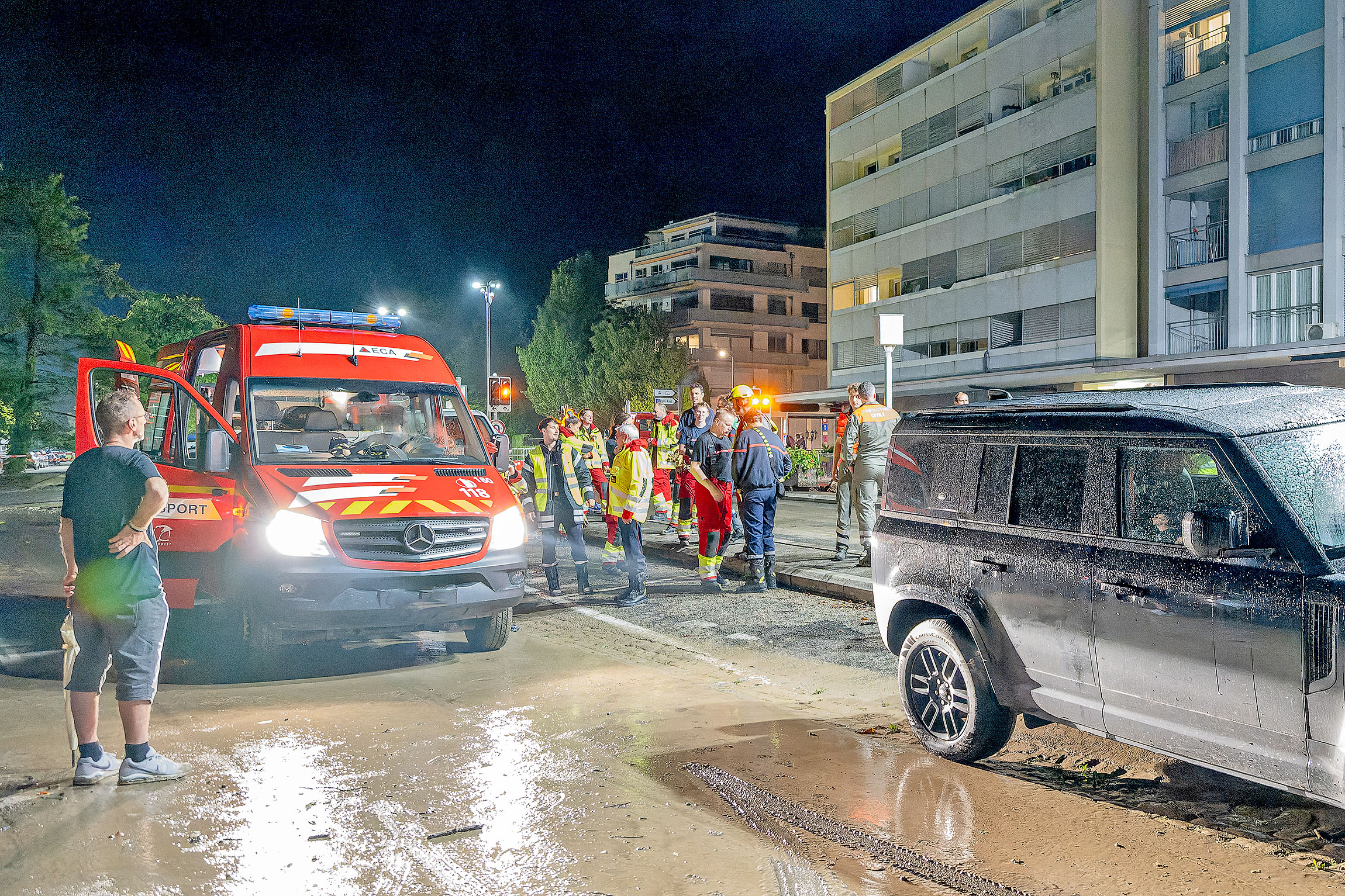 Inondations: «La satisfaction du travail d’équipe»