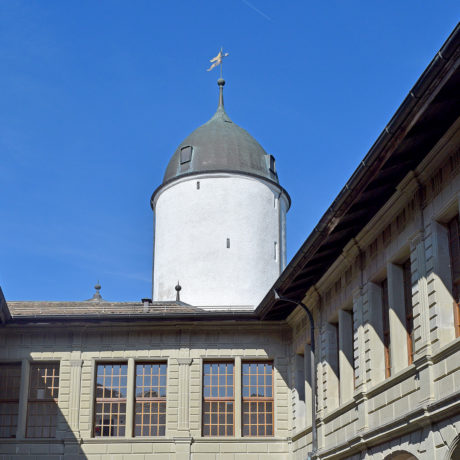 L’ascension du donjon du château d’Aubonne
