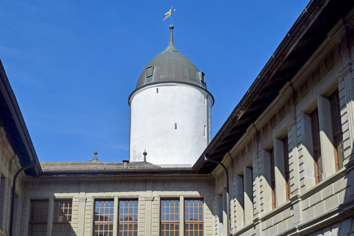 L’ascension du donjon du château d’Aubonne