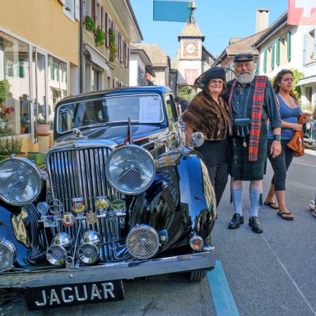 Le British Car de retour dans le bourg