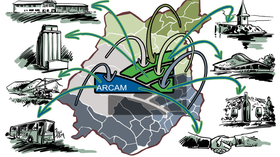 L’ARCAM comme tisseuse de liens locaux