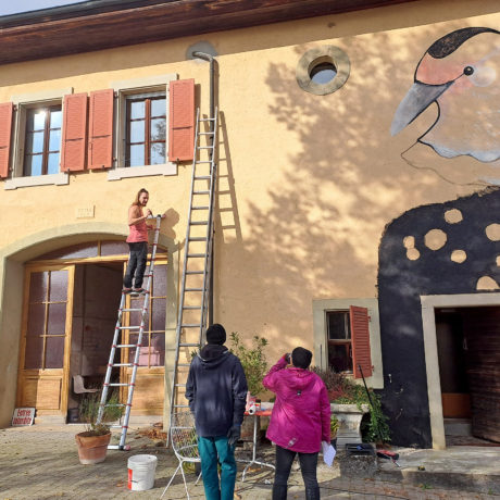 Une ferme se mue en galerie d’art géante