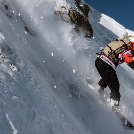 Snowboard: premier podium pour Benamo