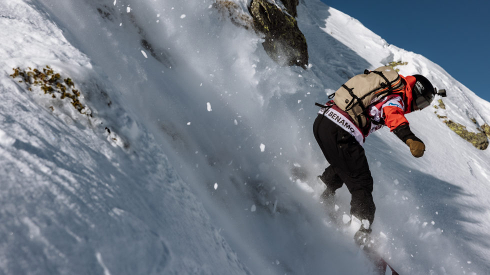 Snowboard: premier podium pour Benamo