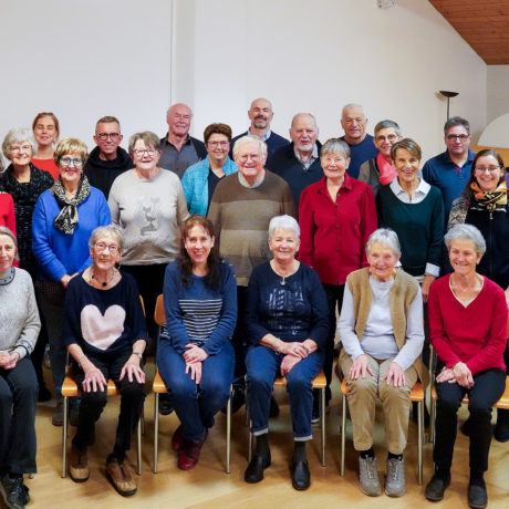 La grande famille du chœur mixte L’Envol réunie