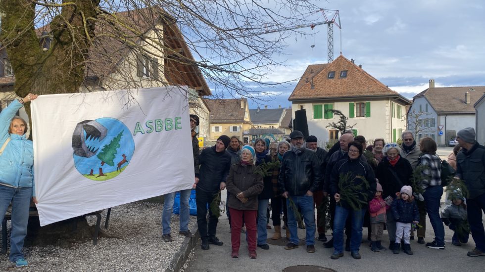 Des arguments en béton pour les activistes des Bois de Ballens