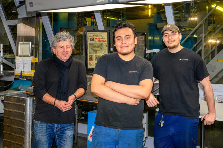 Mélancolie et fierté mélangées au moment de fermer le Centre d’Impression de Bussigny