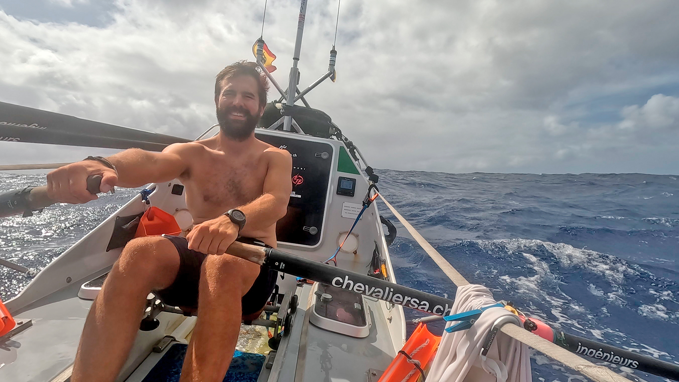 Louis Margot approche des îles Marquises