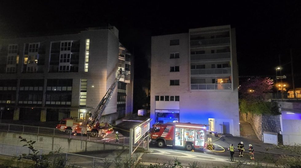 Un incendie aux aurores juste deux pas de la gare de Morges