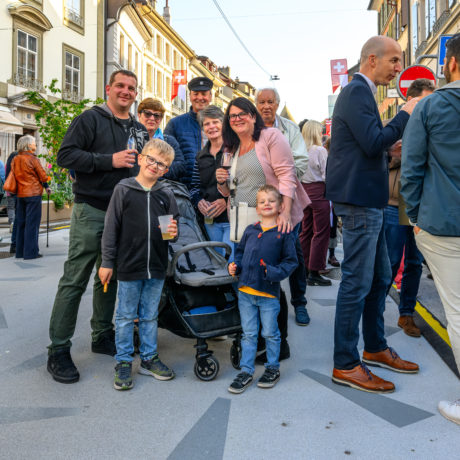 Inauguration de la rue Louis de Savoie