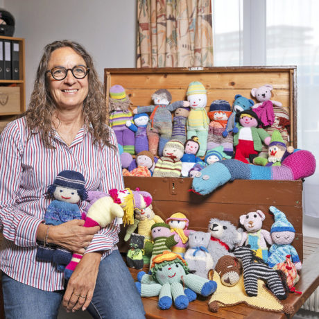 Une peluche pour réchauffer les cœurs