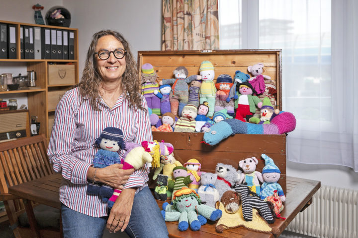 Une peluche pour réchauffer les cœurs
