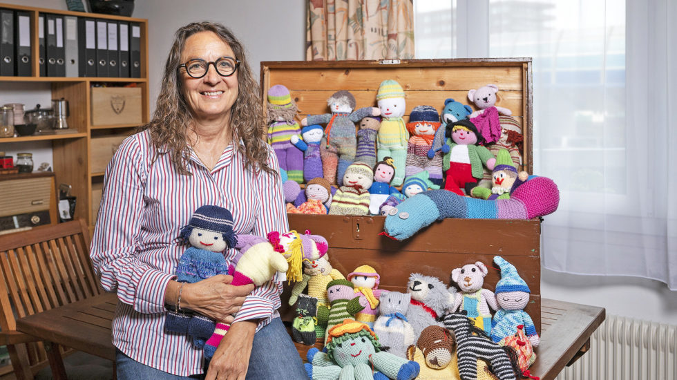 Une peluche pour réchauffer les cœurs
