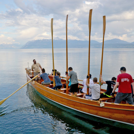La barque du Sauvetage de Saint-Prex à nouveau à flot